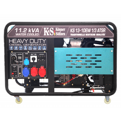 Generator dieslowski chłodzony cieczą Heavy Duty 11,2kVA 230/400V K&S