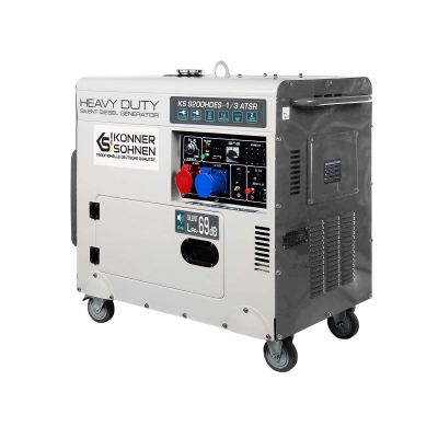 Generator prądu DIESEL 7.0kW 230/400V KS 9202HDES-1/3 ATSR K&S