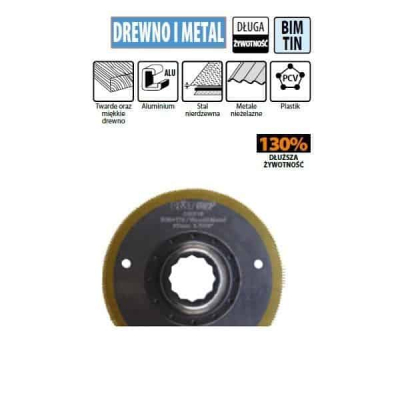 Brzeszczot promieniowy 87mm Drewno/Metal Fein Festool CMT