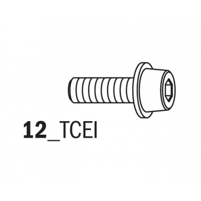 Śrubka 1/8”x3/8”x1/2” D=7mm 12_TCEI CMT