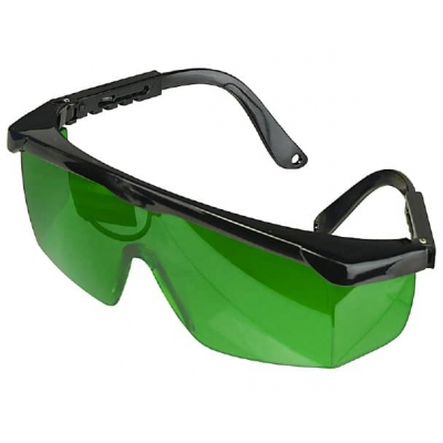 Okulary laserowe zielone Limit
