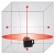 Laser rotacyjny z czerwoną wiązką LR-500XY + statyw TR-900.2 PRO