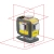Laser krzyżowy 4x360° Nivel System CL4D-R + łata + statyw + czujnik