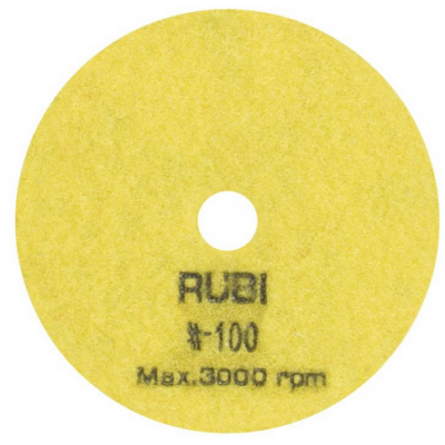 Nakładka polerska diamentowa 100mm gr. 100 RUBI