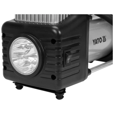 Kompresor samochodowy z lampą LED 250W Yato