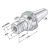 Oprawka hydrauliczna CNC BBT30 d=18 A=90 ISO 7388-2 AD