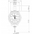 HAIMER Czujnik zegarowy 3D NEW GENERATION IP67 Φ12mm 80.360.00NG