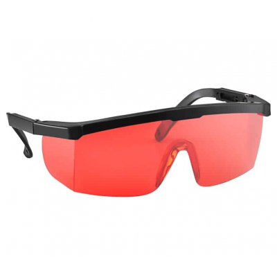 Okulary laserowe czerwone GL-R