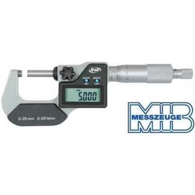 Mikrometr cyfrowy IP65 0-25mm MIB