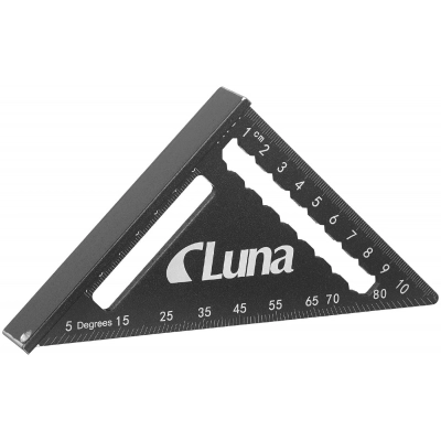 Kątownik ciesielski stolarski aluminiowy ALU 115mm | Luna Tools