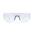 Okulary ochronne Zekler 76 białe/przezroczyste