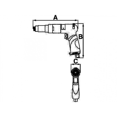 Wkrętarka model pistoletowy ASD6-800 (20775-0100) Luna
