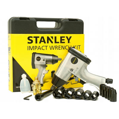 Klucz pneumatyczny Stanley 1/2" 260 Nm + nasadki 160157XSTN
