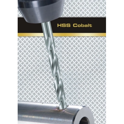 Wiertła kobaltowe do metalu 2-8mm 6el. Alpen HSS-E DIN338