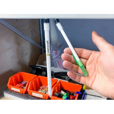Zestaw 2 magnesów na ołówek / długopis 9mm LeanCraft ITO-1