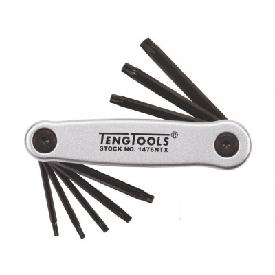 Zestaw 8 kluczy Torx w scyzoryku TengTools