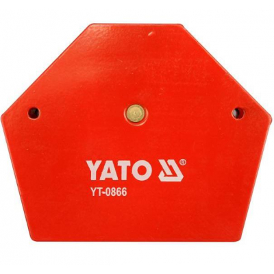 Spawalniczy kątownik magnetyczny 64x95x14mm Yato