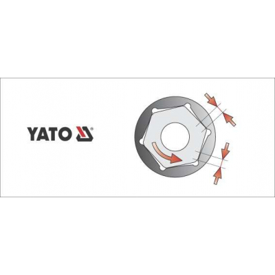 Nasadka sześciokątna 1/4 5,5mm YT-1404 Yato