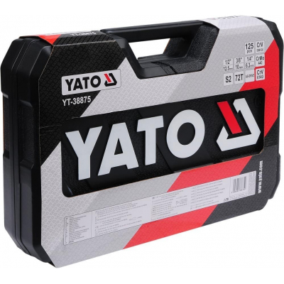 Zestaw narzędzi do serwisów samochodowych 1/2 / 3/8 / 1/4 126el. Yato