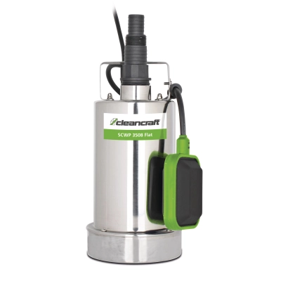 Pompa zatapialna INOX 125l/min SCWP 3508 FLAT Cleancraft
