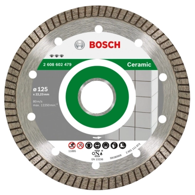Tarcza diamentowa 125x22 TUR CERAMIC EC Bosch