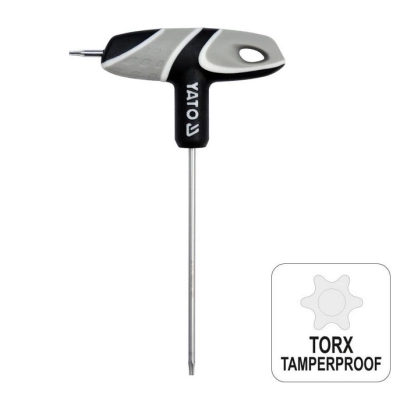 Klucz trzpieniowy TORX z rękojeścią T15 YT-05604