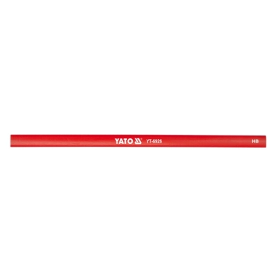 Ołówek stolarski CZERWONY 245mm 144szt. 6926 Yato