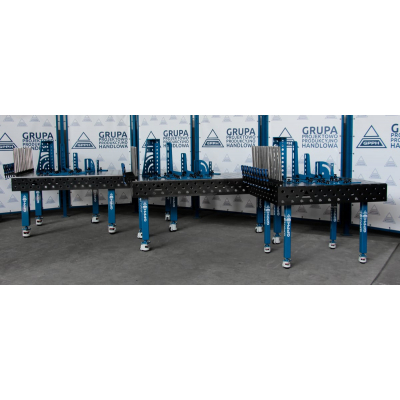 Tradycyjny stół spawalniczy PLUS 2400x1200mm max. 3000kg